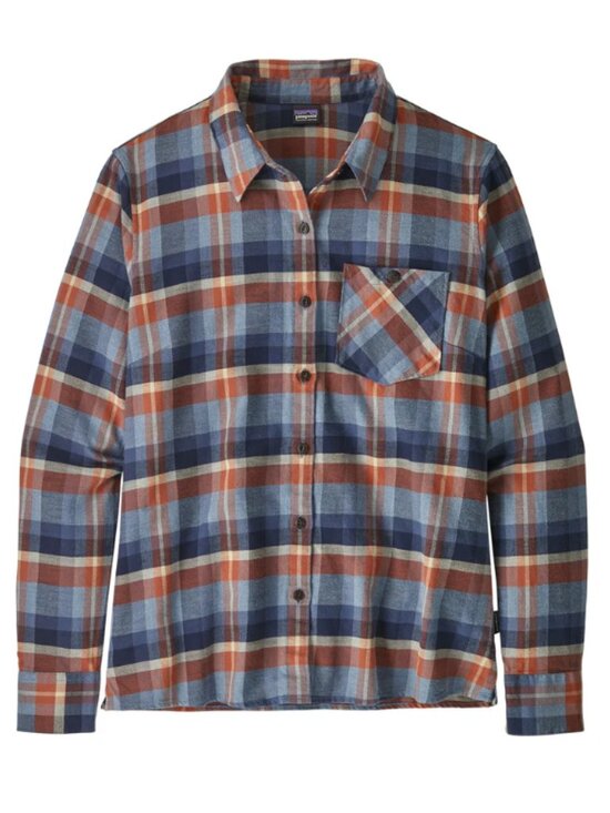Patagonia Tops - Patagonia Heywood Flannel Shirt, Button Up, Organic Cotton - Womens 8